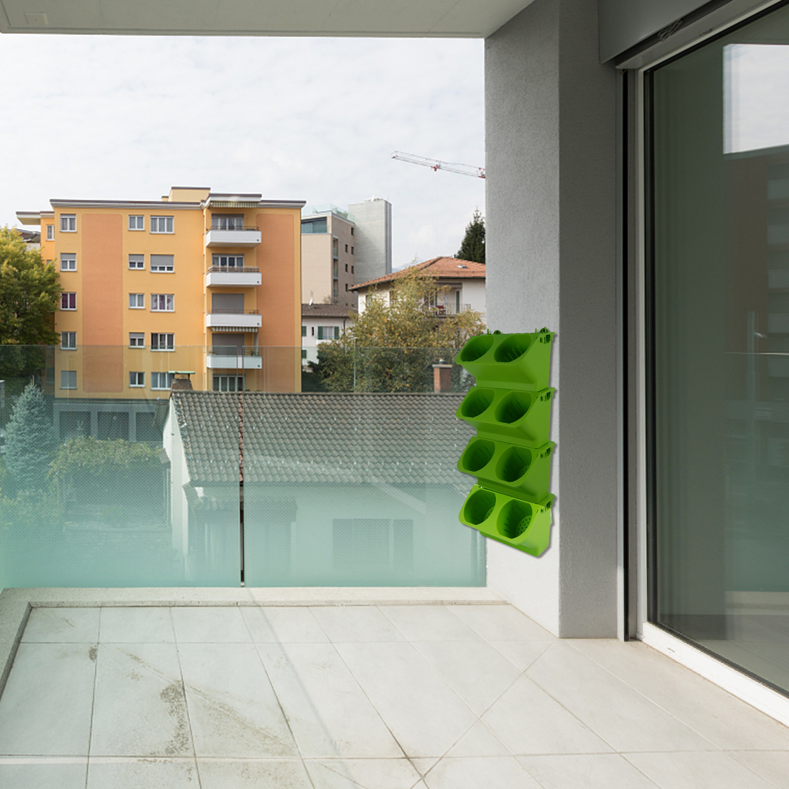 Juego de 4 Macetas Verticales  - Self-Watering Planter reseña y precio