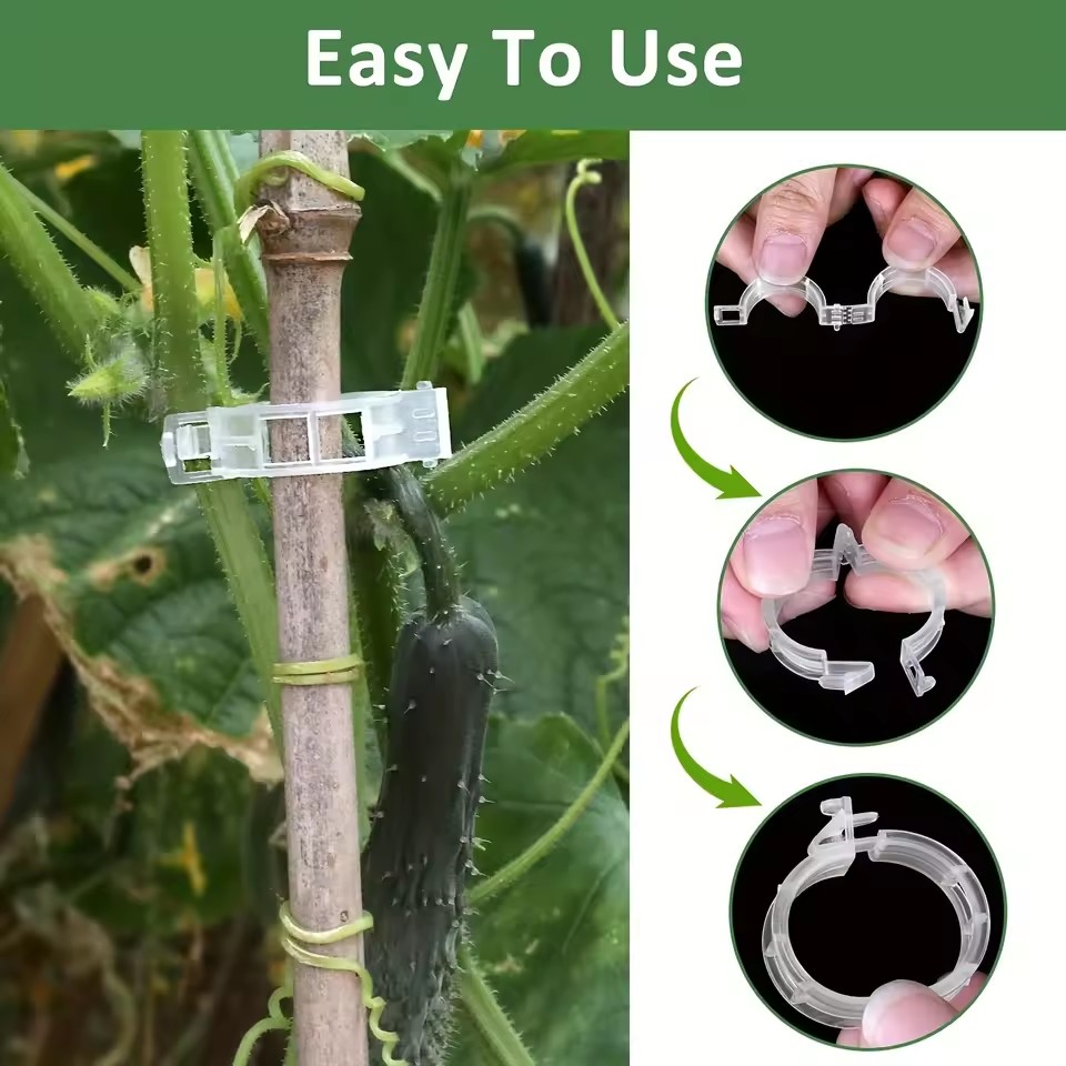 20 Clips de Soporte para Plant - Gardening Tools Vegetables reseña y precio