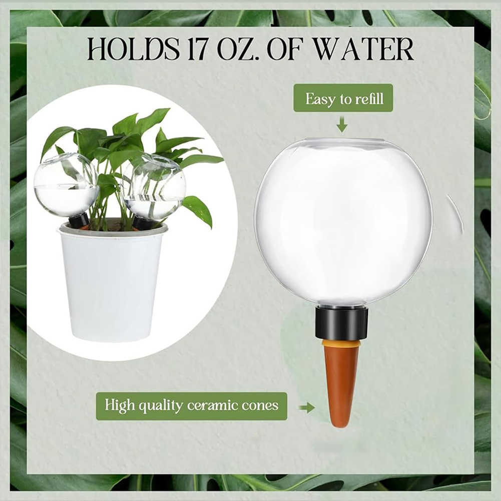 Globos de Riego Automático de  - Automatic Plant Waterer reseña y precio