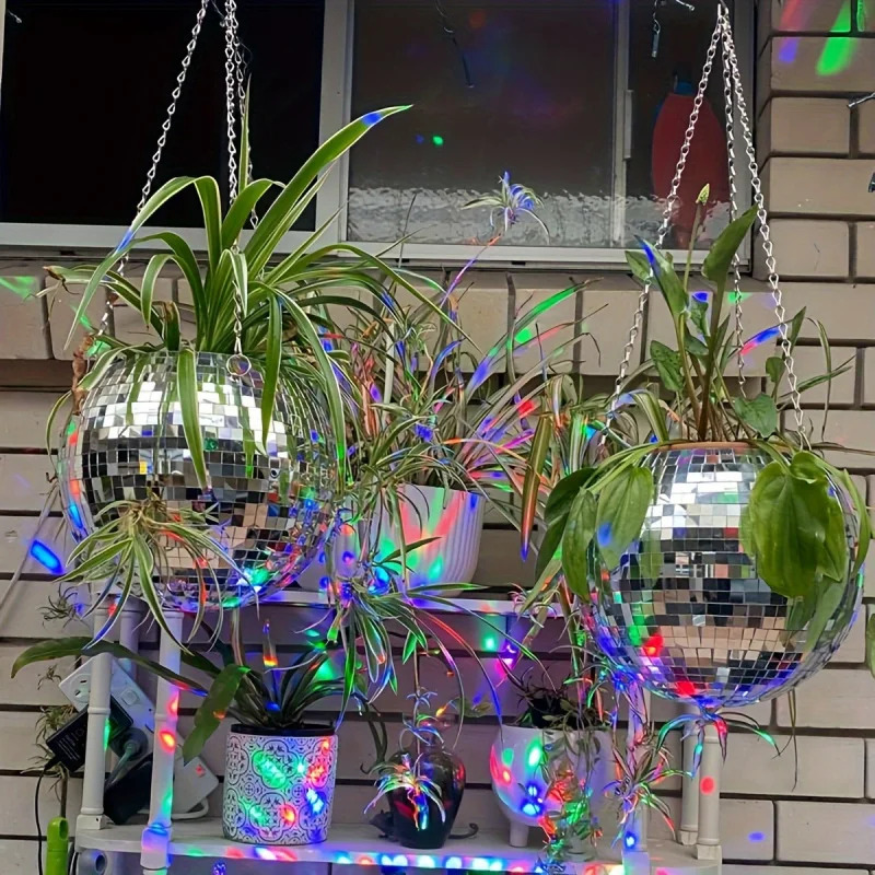 Macetero de bolas de espejo de - Self-Watering Planter reseña y precio