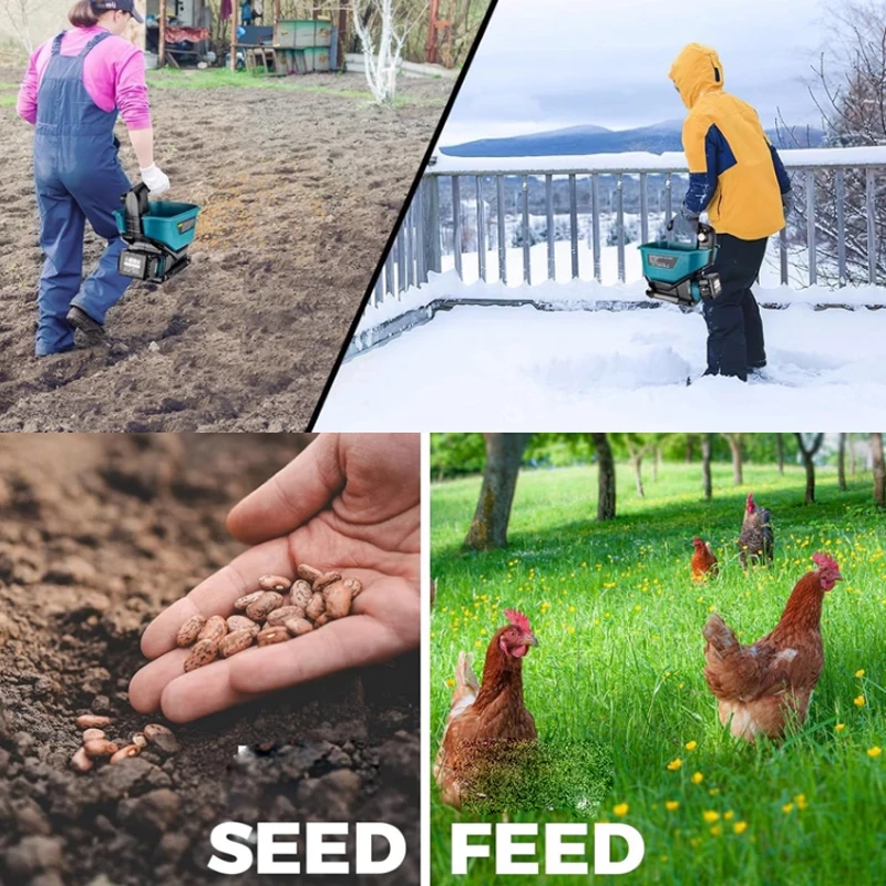 Esparcidor de Fertilizante Aut - Gardening Tools Vegetables reseña y precio