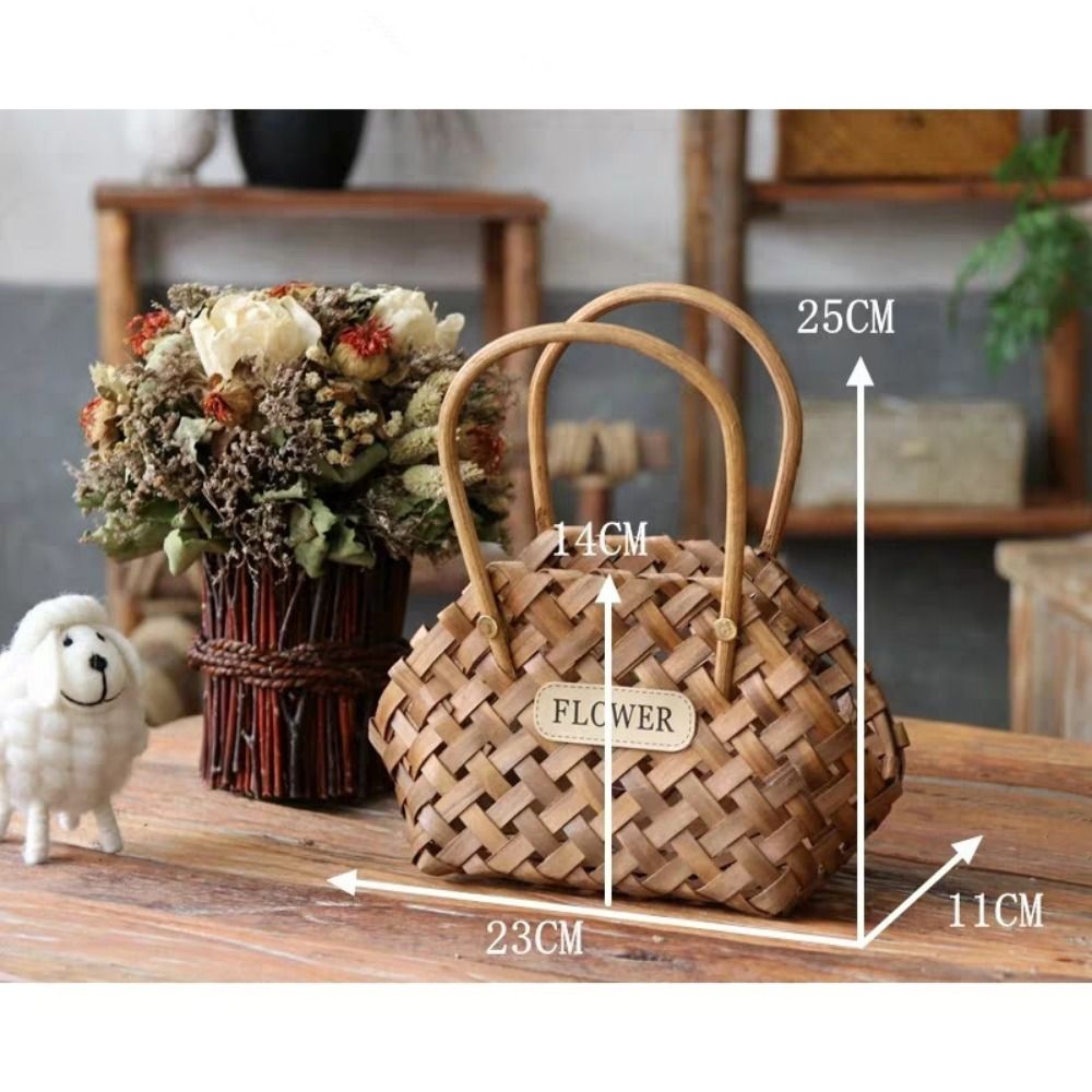 Cestas de flores de ratán de s - Gardening Tools Girls reseña y precio