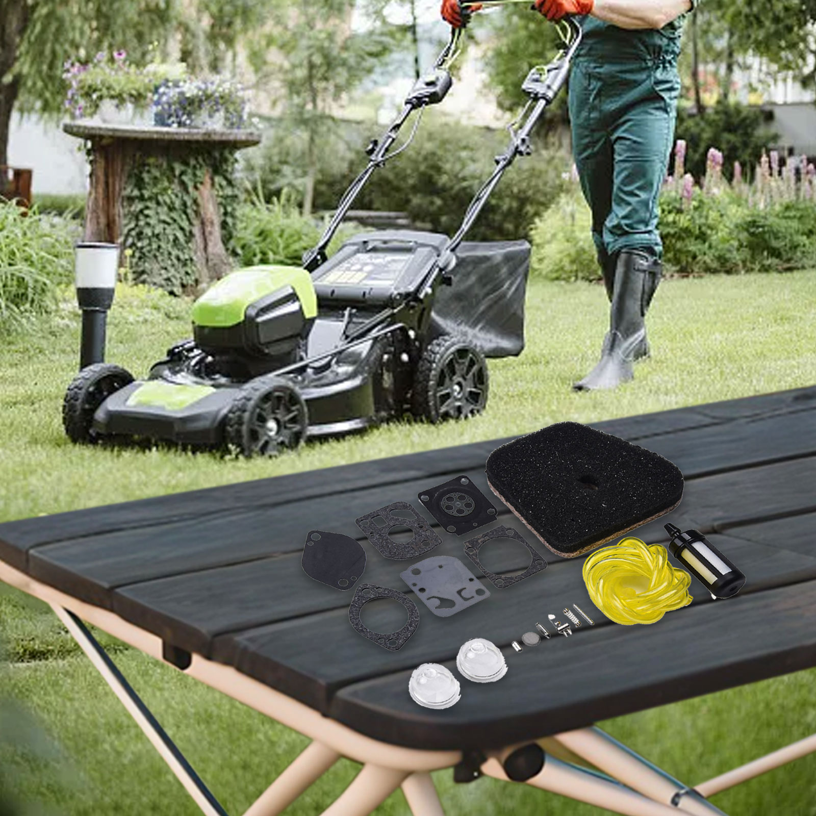 Kit de servicio de carburador  - Gardening Tools Essential reseña y precio